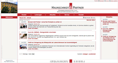 Desktop Screenshot of haunschmidt-partner.at